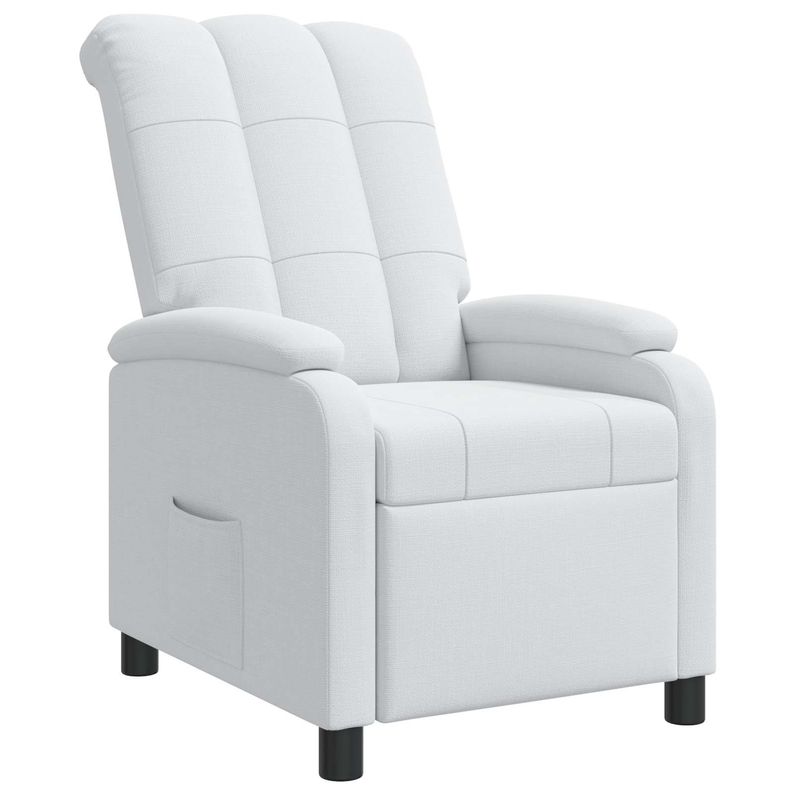 Relaxfauteuil Wit Stof