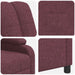 Relaxfauteuil Paars Stof