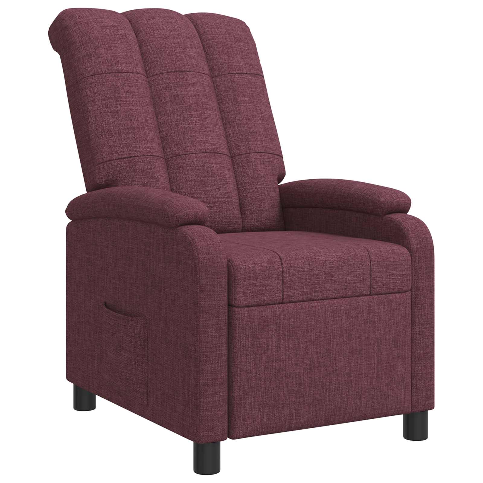 Relaxfauteuil Paars Stof