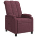 Relaxfauteuil Paars Stof