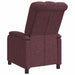 Relaxfauteuil Paars Stof