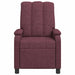 Relaxfauteuil Paars Stof