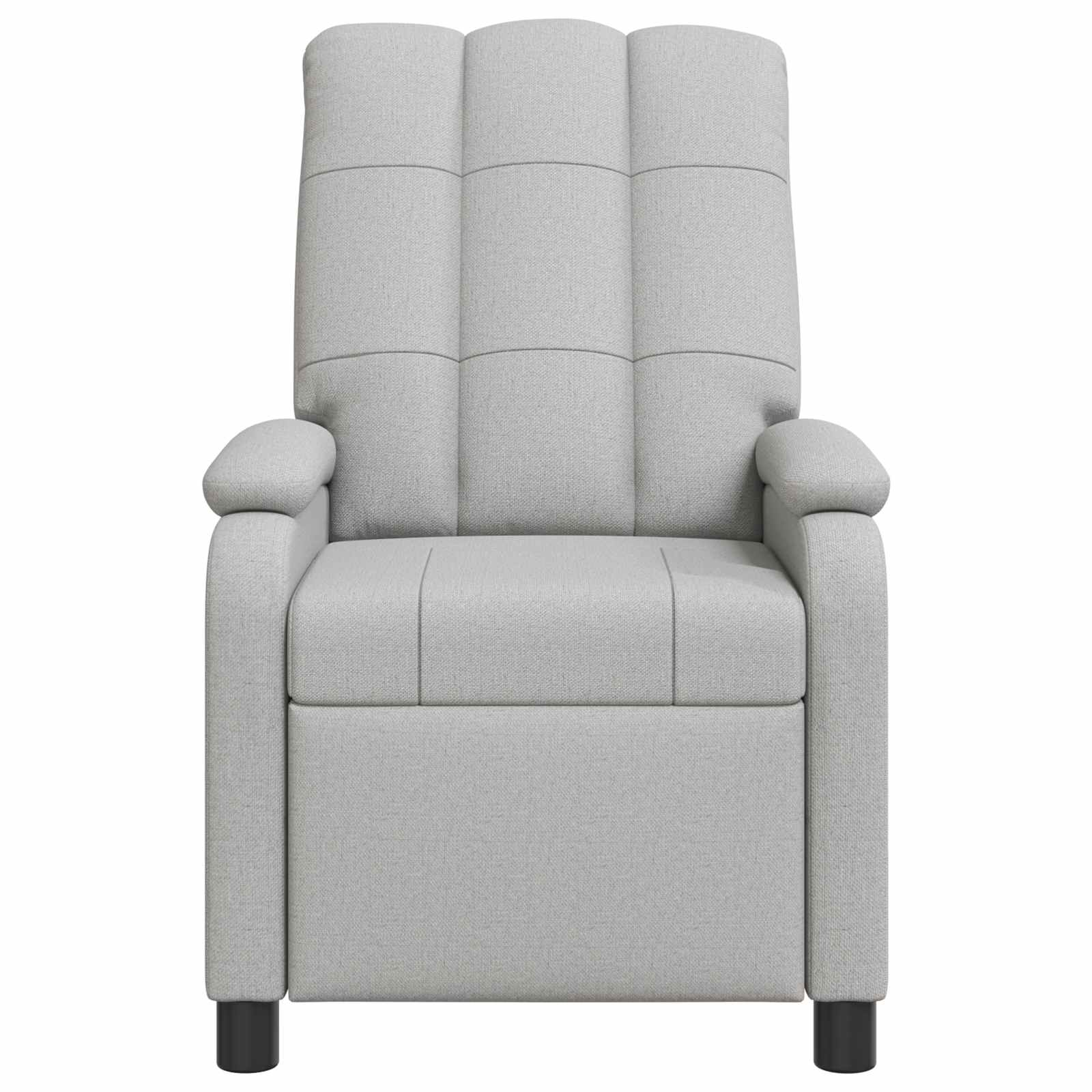Massage Recliner Wolkengrijs Stof Wolkengrijze stof