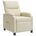 Relaxfauteuil Crèmekleurig Kunstleer