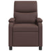 Relaxfauteuil Bruin Kunstleer