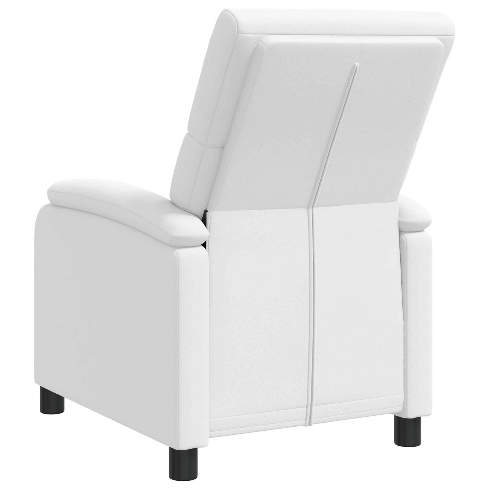 Relaxfauteuil Wit Kunstleer