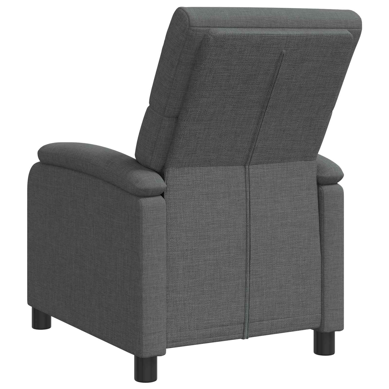 Relaxfauteuil Donkergrijs Stof