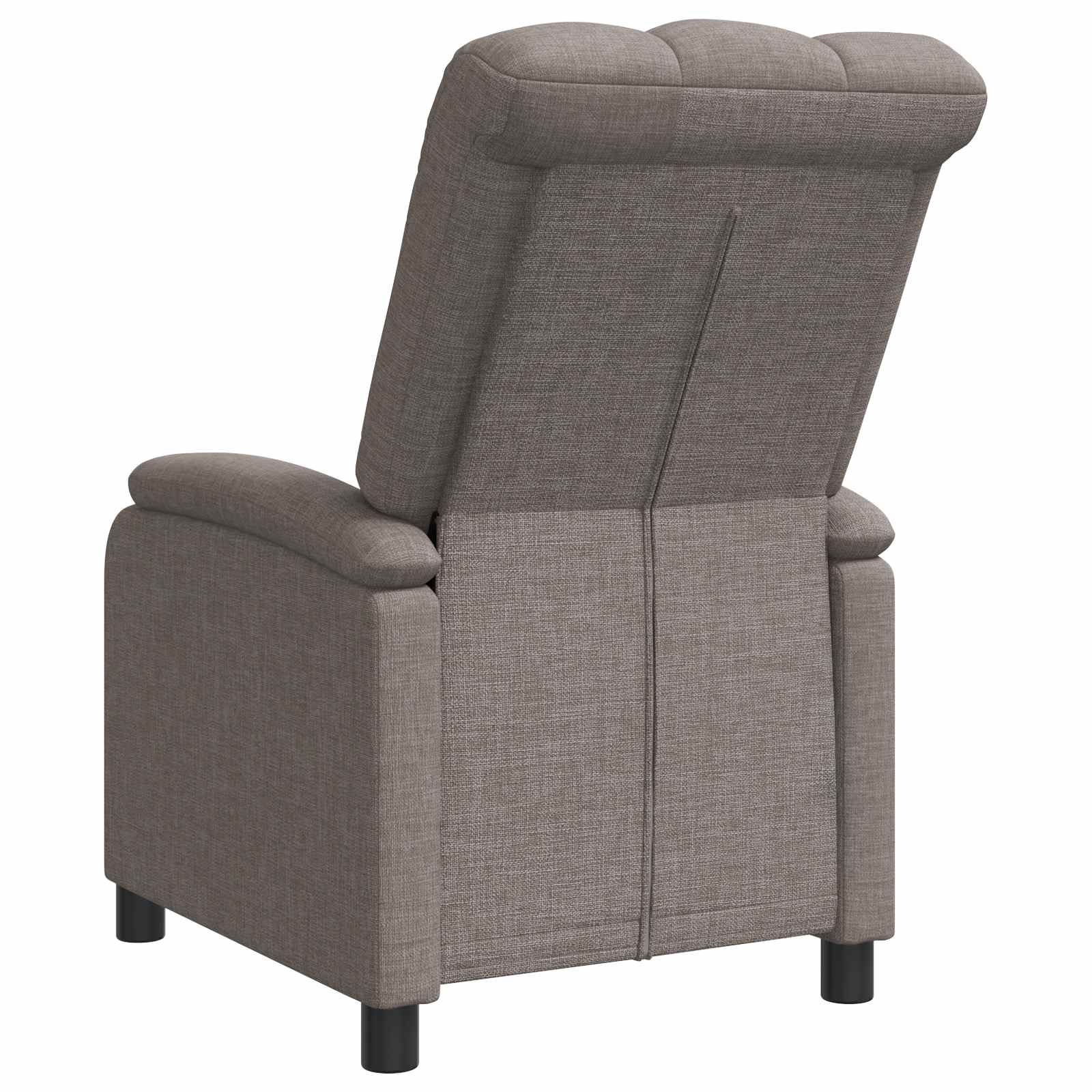 Relaxfauteuil Taupe Stof