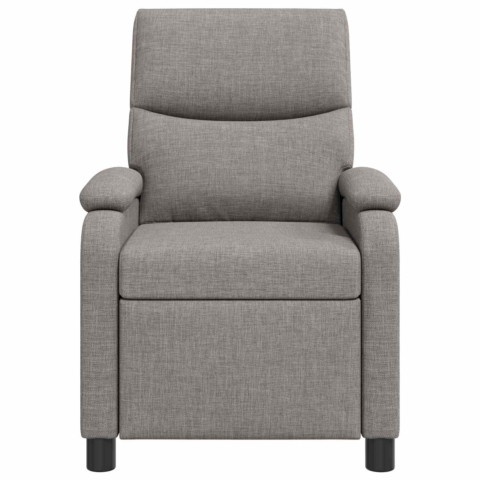 Relaxfauteuil Taupe Stof