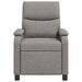 Relaxfauteuil Taupe Stof