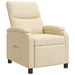Relaxfauteuil Crèmekleurig Stof