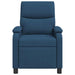 Relaxfauteuil Blauw Stof