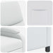 Relaxfauteuil Wit Stof
