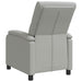 Relaxfauteuil Wolkengrijs Stof Wolkengrijze stof