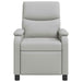 Relaxfauteuil Wolkengrijs Stof Wolkengrijze stof