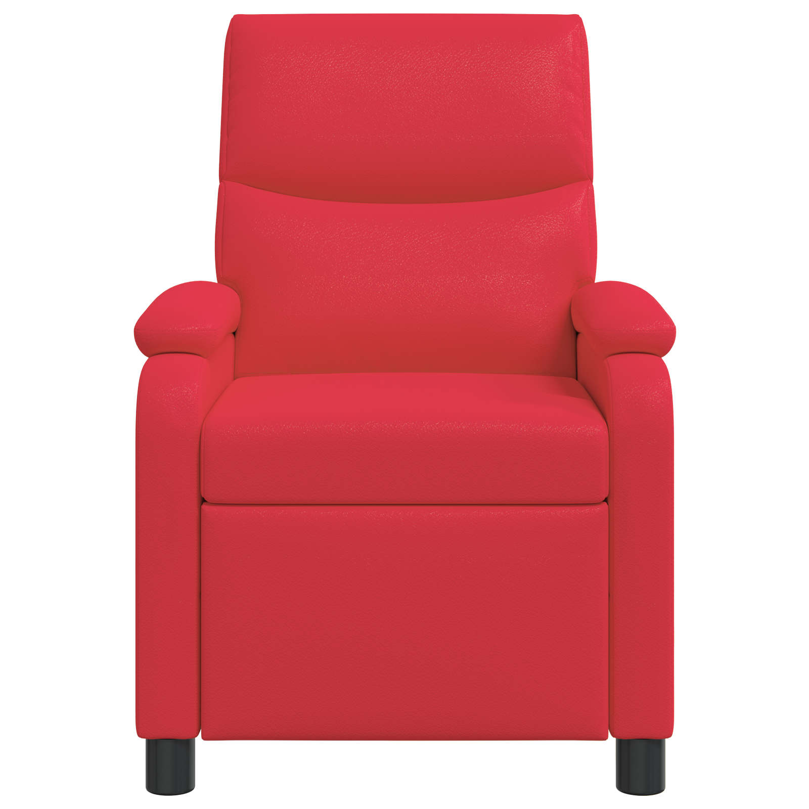 Massage Recliner Rood Kunstleer