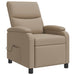 Massage Recliner Cappuccino Kunstleer