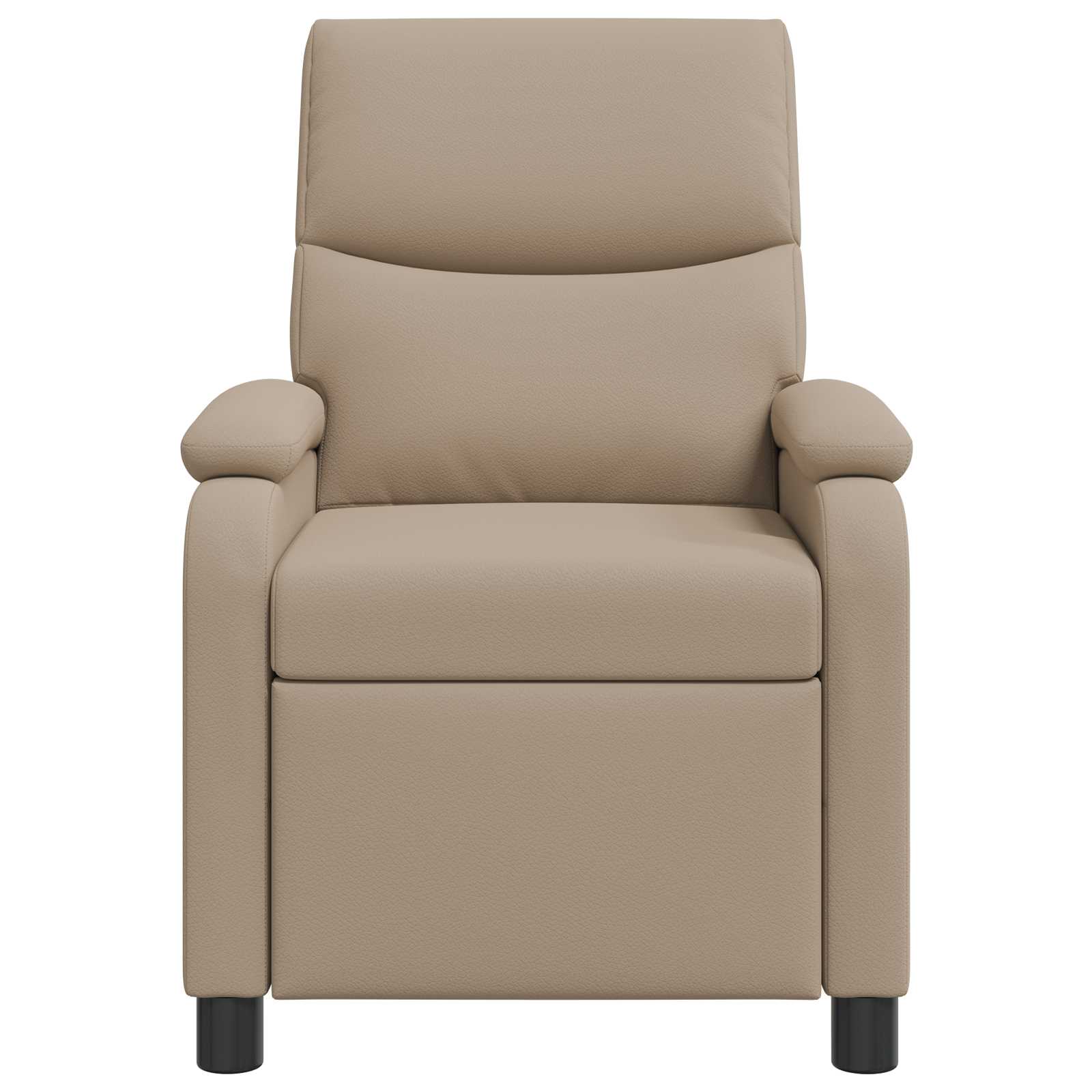 Massage Recliner Cappuccino Kunstleer
