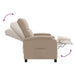 Massage Recliner Cappuccino Kunstleer