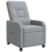 Relaxfauteuil Lichtgrijs Stof