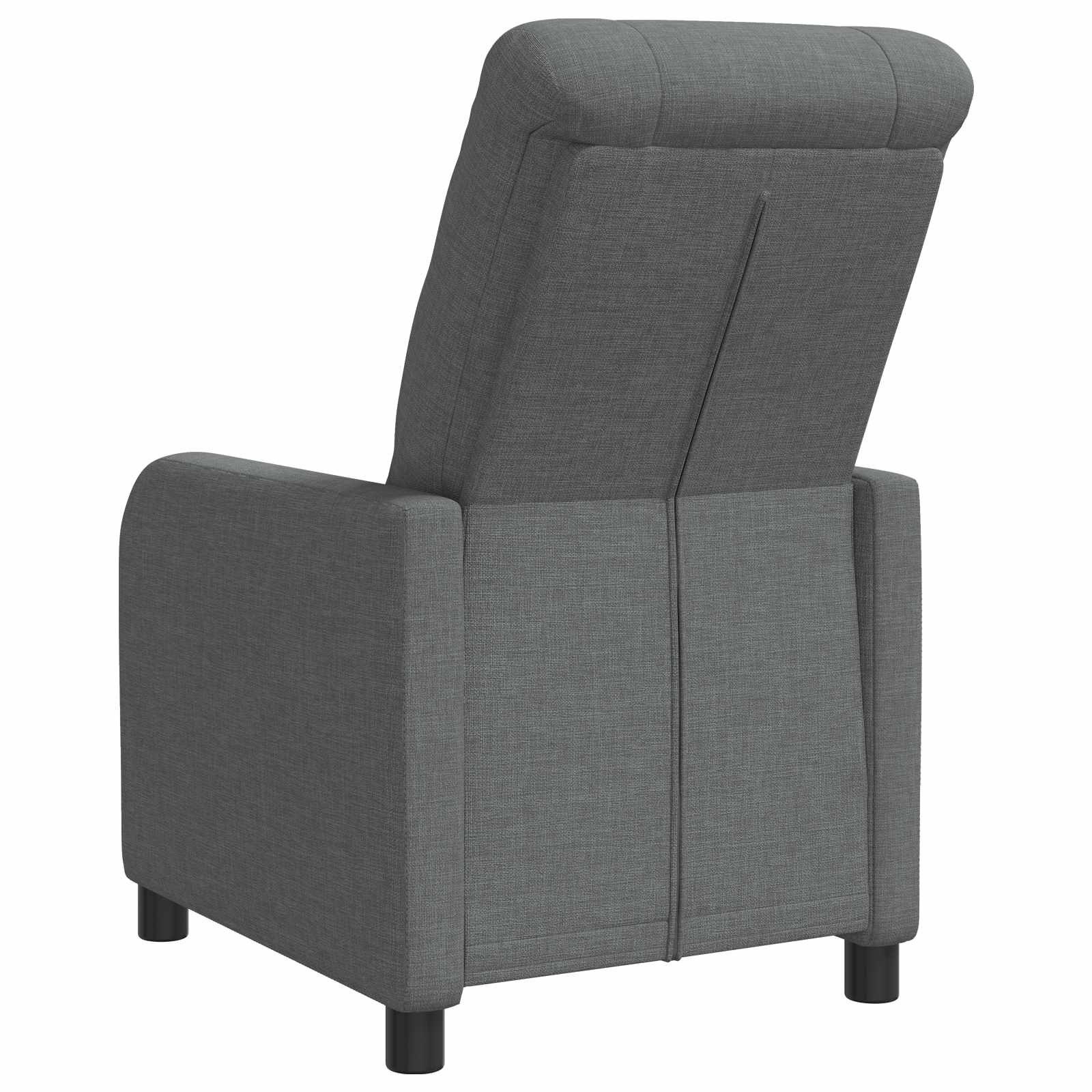 Relaxfauteuil Donkergrijs Stof