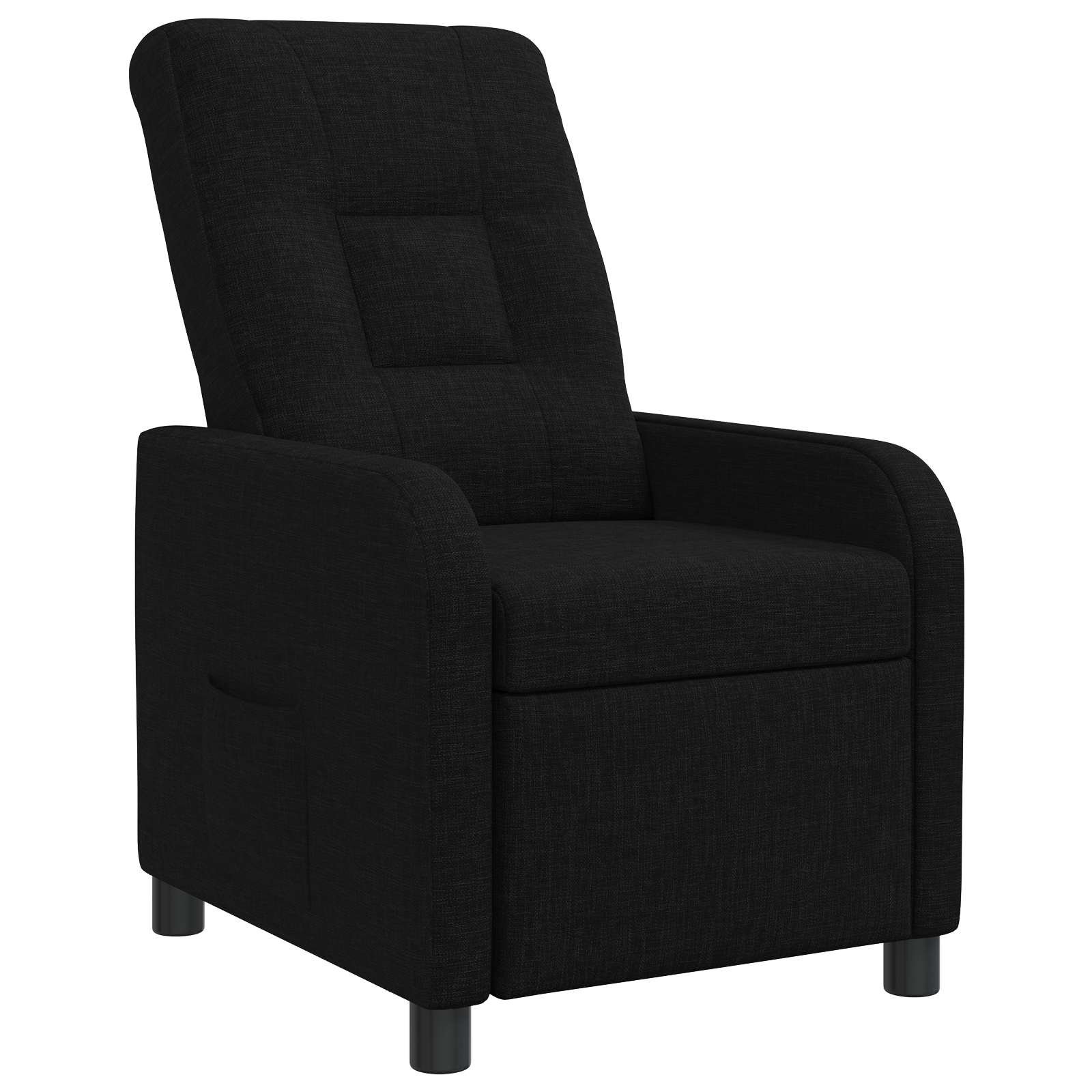 Relaxfauteuil Zwart Stof