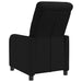 Relaxfauteuil Zwart Stof