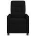 Relaxfauteuil Zwart Stof