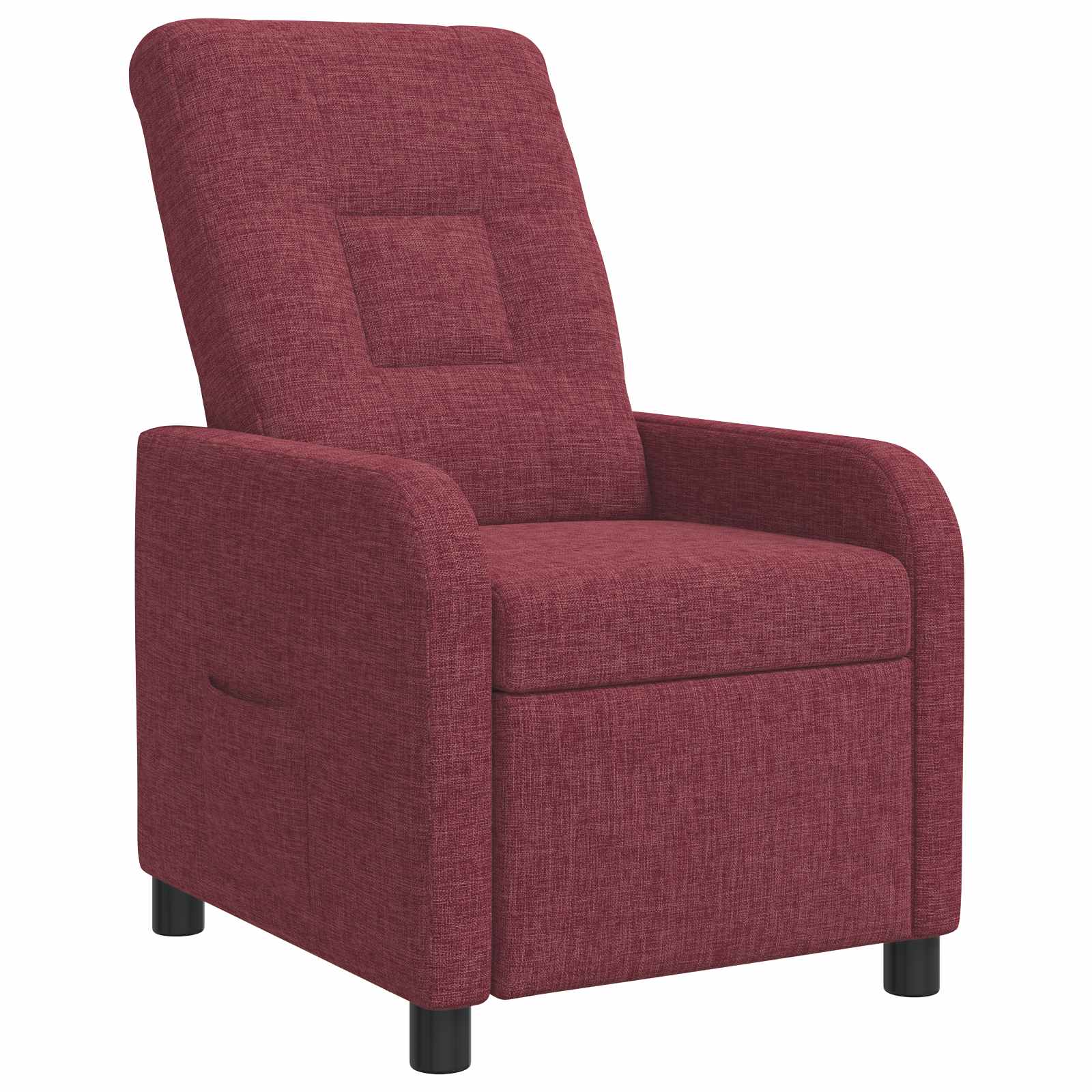 Relaxfauteuil Wijnrood Stof