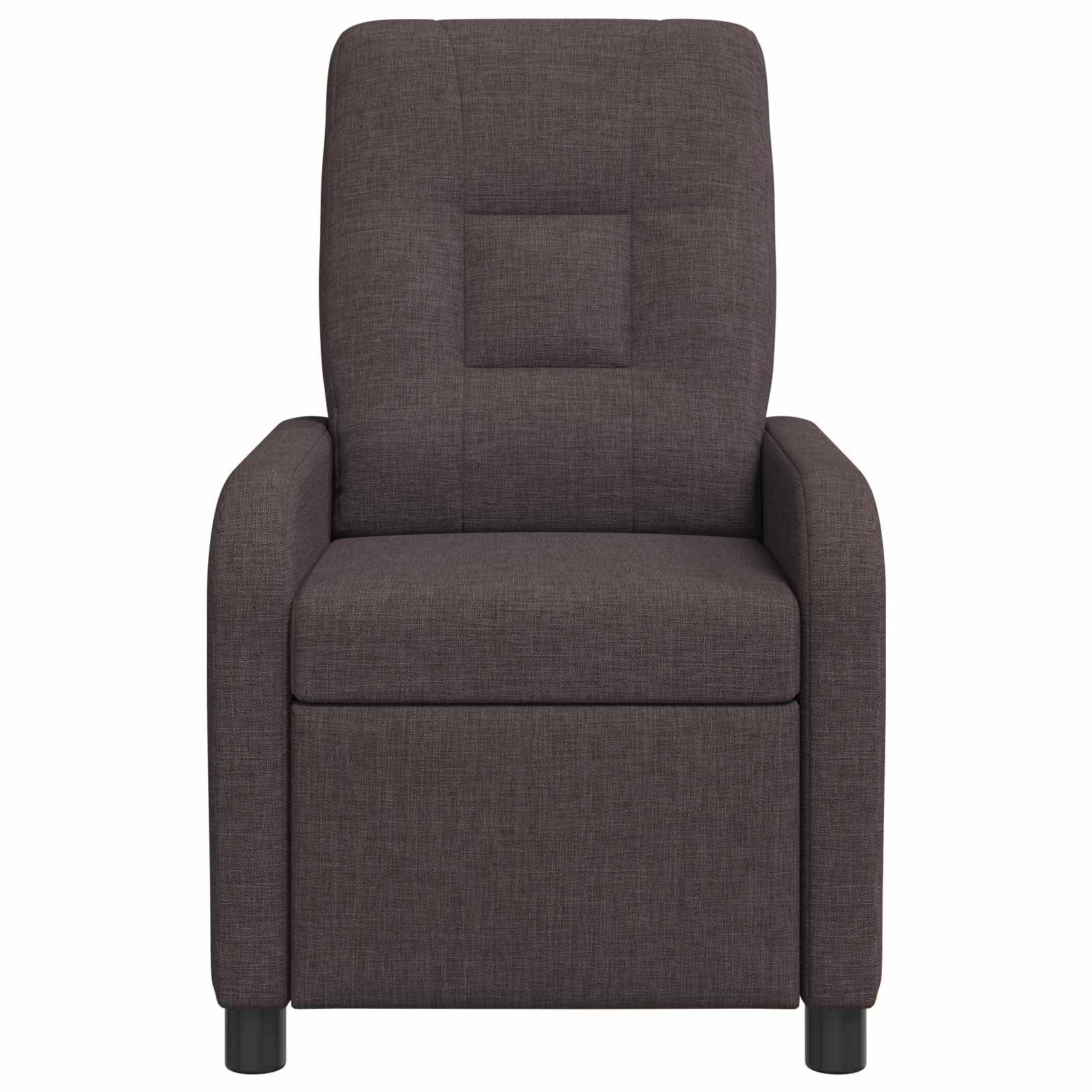 Relaxfauteuil Donkerbruin Stof