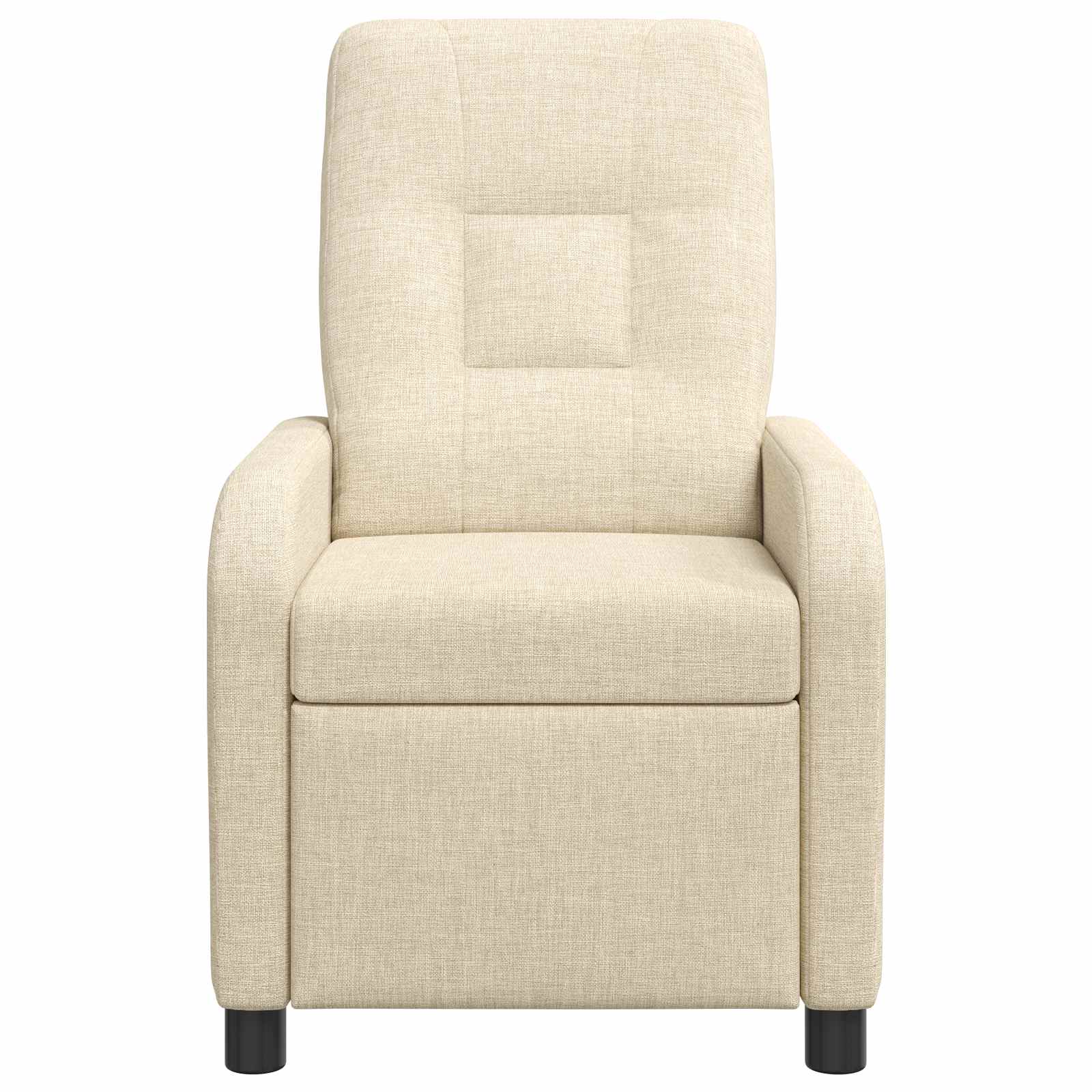 Relaxfauteuil Crèmekleurig Stof