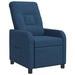Relaxfauteuil Blauw Stof