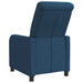 Relaxfauteuil Blauw Stof
