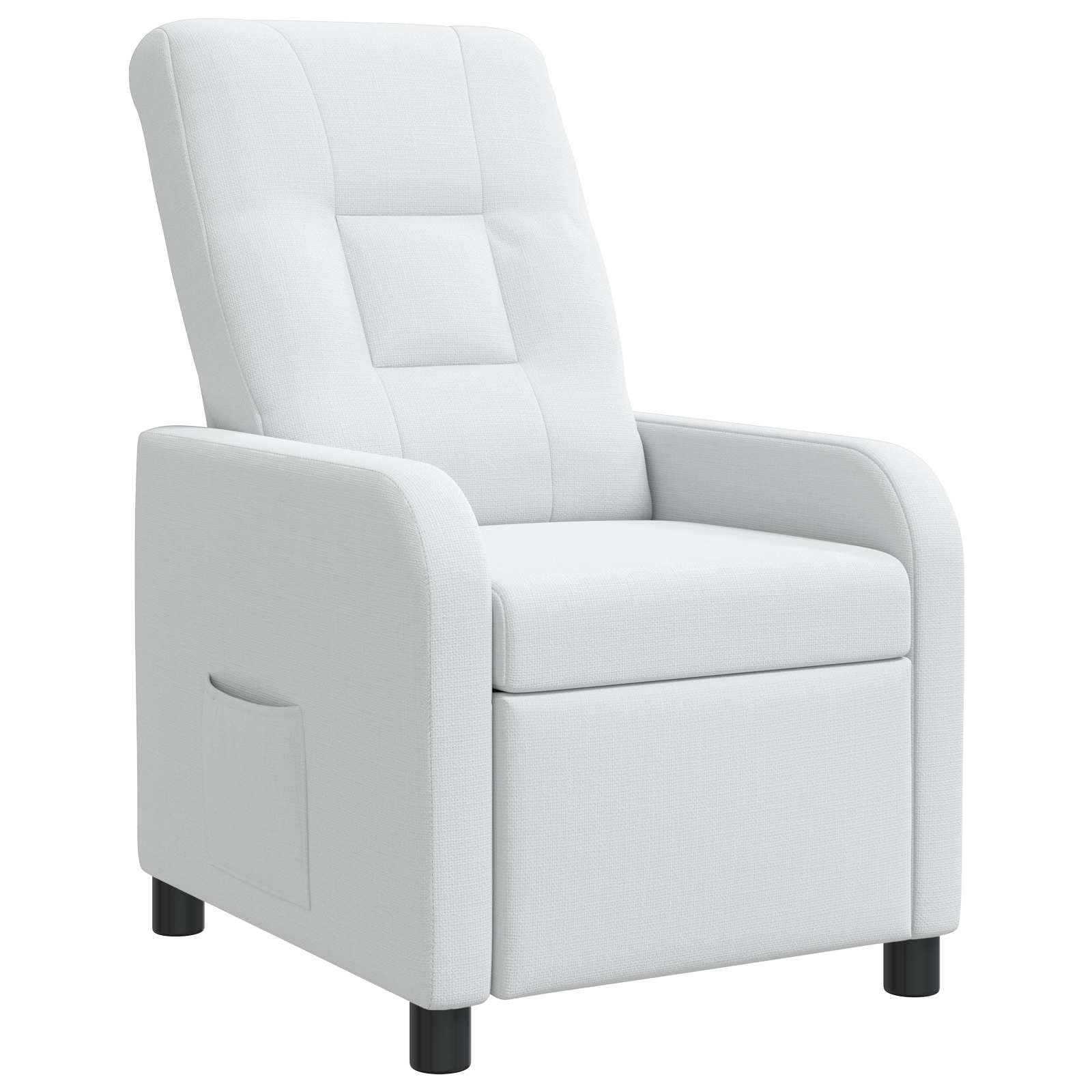 Relaxfauteuil Wit Stof