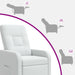 Relaxfauteuil Wit Stof