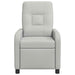 Relaxfauteuil Wolkengrijs Stof Wolkengrijze stof