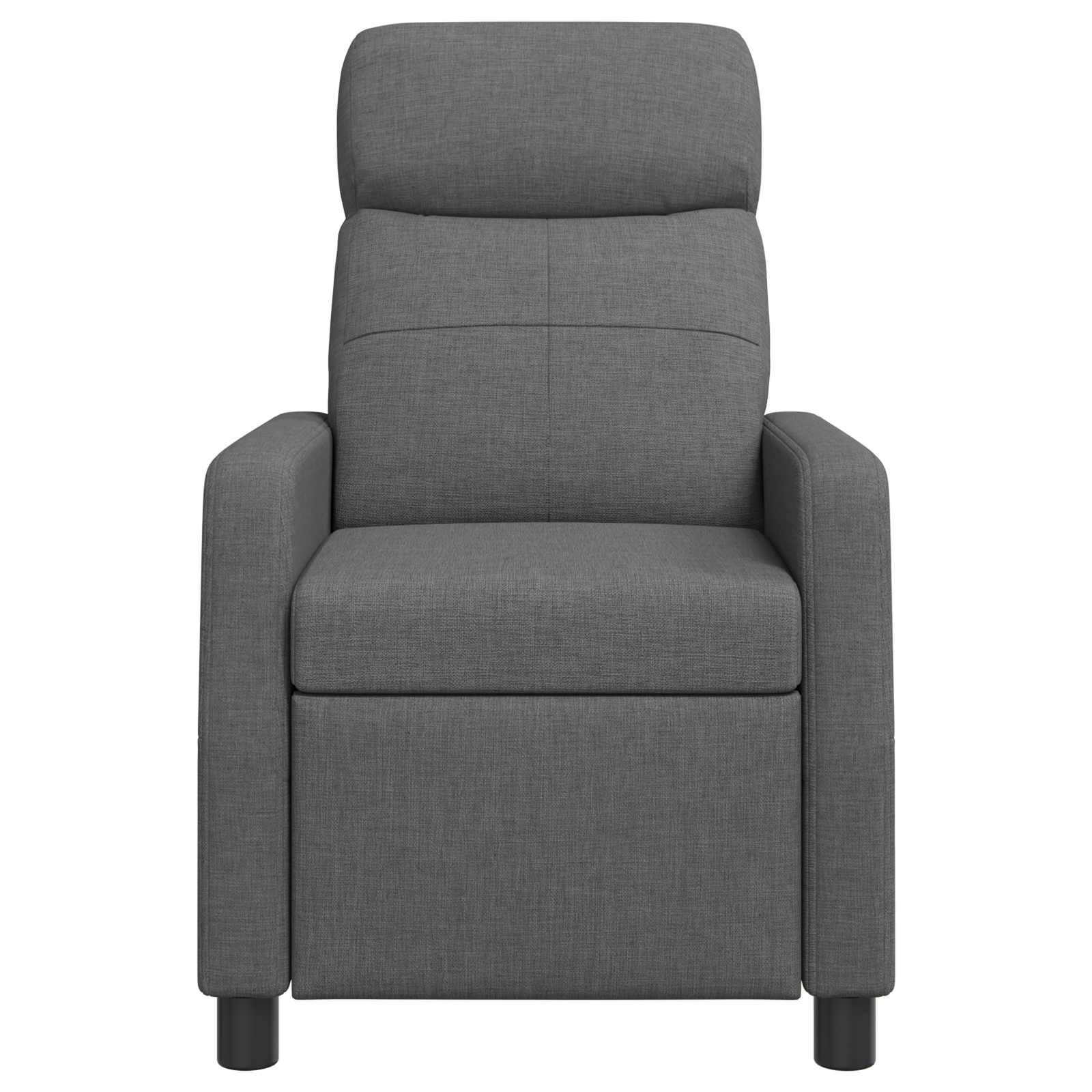 Relaxfauteuil Donkergrijs Stof