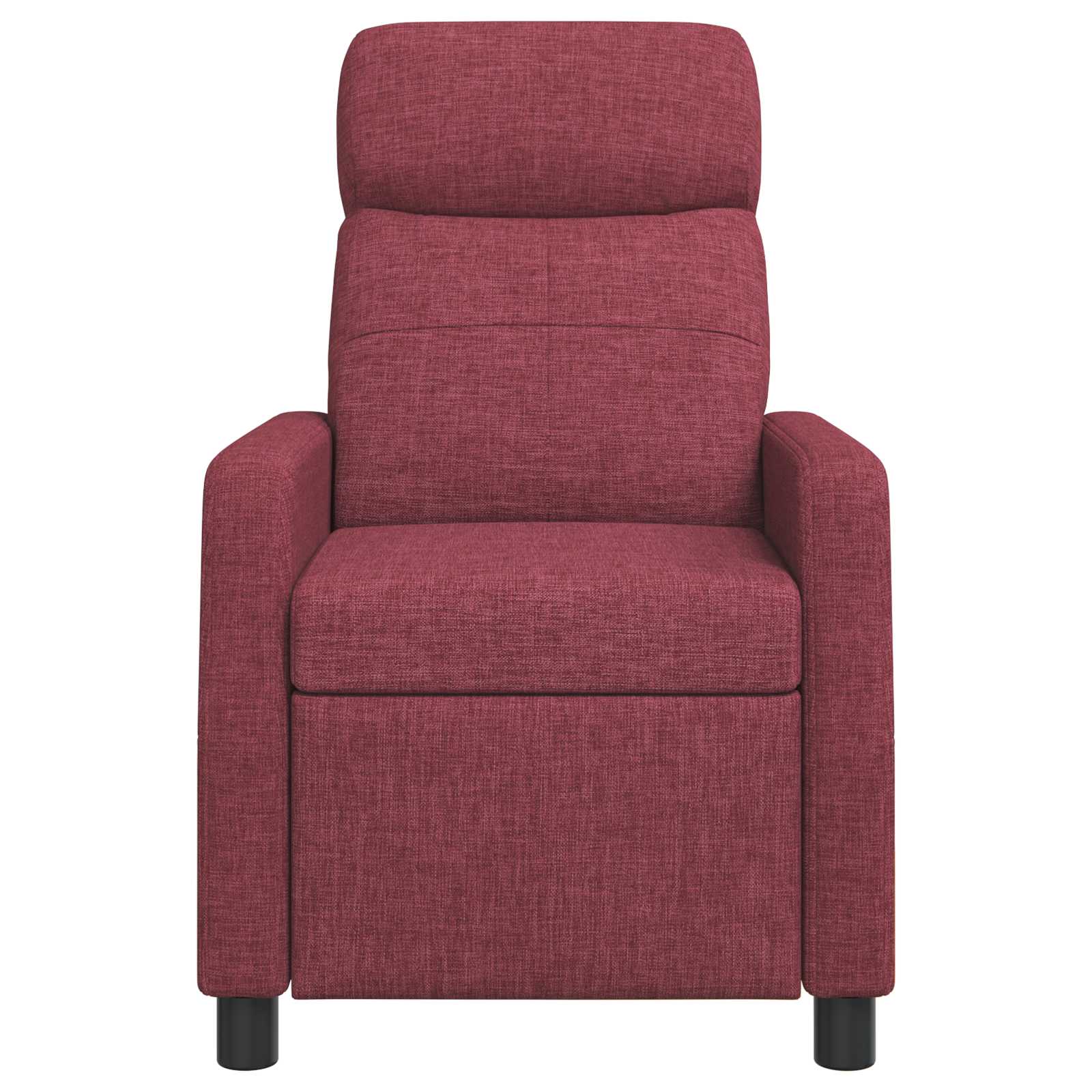 Relaxfauteuil Wijnrood Stof
