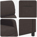 Relaxfauteuil Donkerbruin Stof