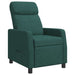 Relaxfauteuil Donkergroen Stof