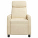 Relaxfauteuil Crèmekleurig Stof