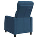 Relaxfauteuil Blauw Stof