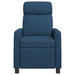 Relaxfauteuil Blauw Stof
