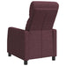 Relaxfauteuil Paars Stof