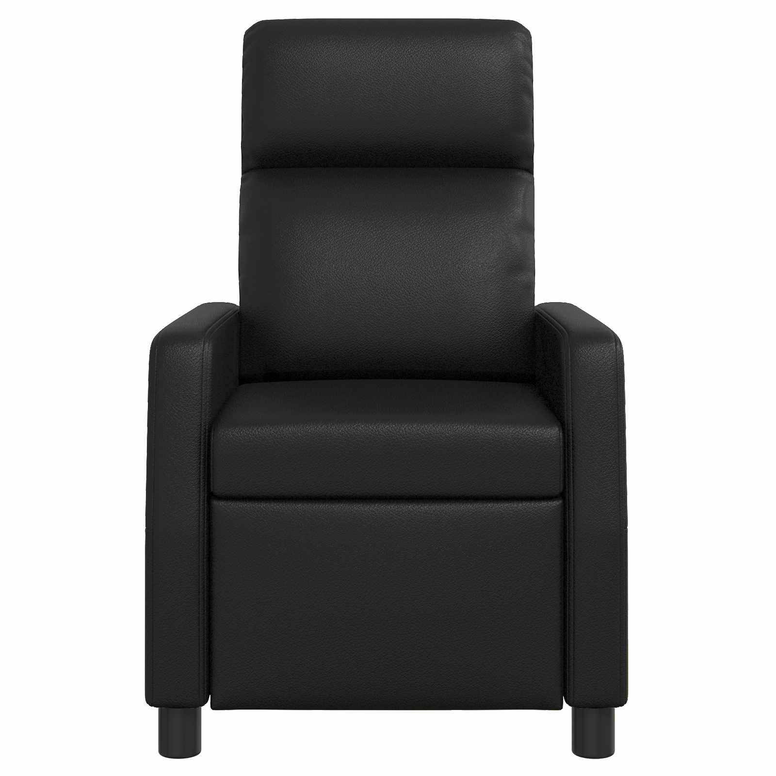 Relaxfauteuil Zwart Kunstleer