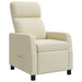Relaxfauteuil Crèmekleurig Kunstleer