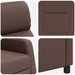 Relaxfauteuil Bruin Kunstleer