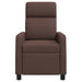 Relaxfauteuil Bruin Kunstleer