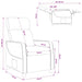 Relaxfauteuil Bruin Kunstleer