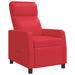 Relaxfauteuil Rood Kunstleer